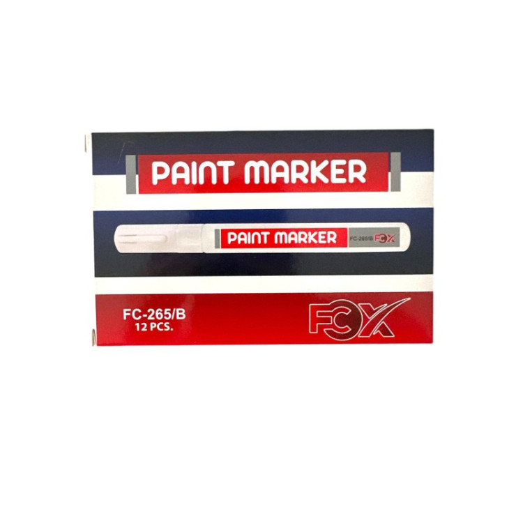FCX PAINT MARKER KALEM BEYAZ 12 Lİ