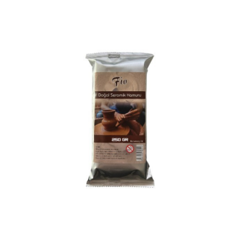 FİO SERAMİK HAMURU KAHVERENGİ 250GR*48 >