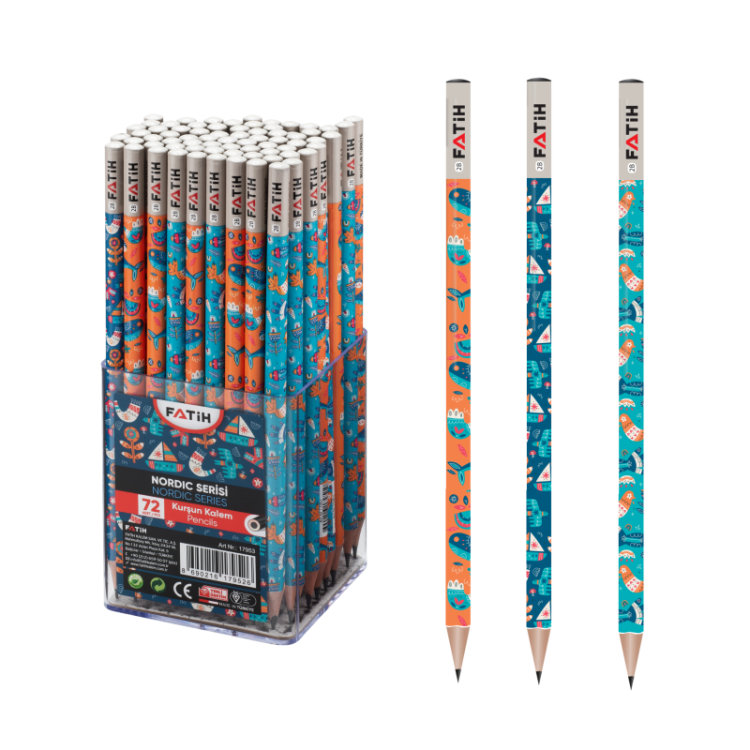 FATİH 17951 NORDİC KURŞUN KALEM 72Lİ