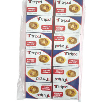 TRİPOD 50 GR AMBALAJ LASTİĞİ 12'Lİ PAKET