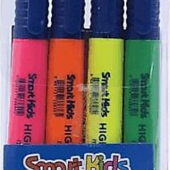 SMART KİDS 3648 FOSFORLU KALEM 4'LÜ *12