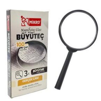MİKRO MFG-7243-100 100MM BÜYÜTEÇ * 120 MİKRO MFG-7243-100 100MM BÜYÜTEÇ * 120