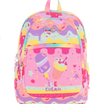 KAUKKO KIDS SIRT ÇANTASI (PATERNED ICE CREAM)