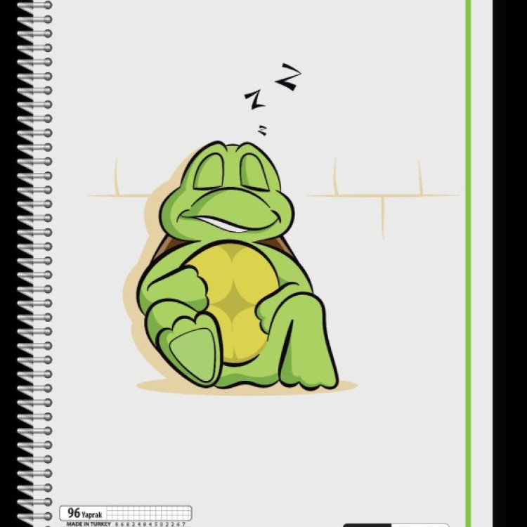 A-4 DAZZLE SPİRALLİ PP (ŞEFFAF) PELLUCİD 4 RENK 120 YP /0