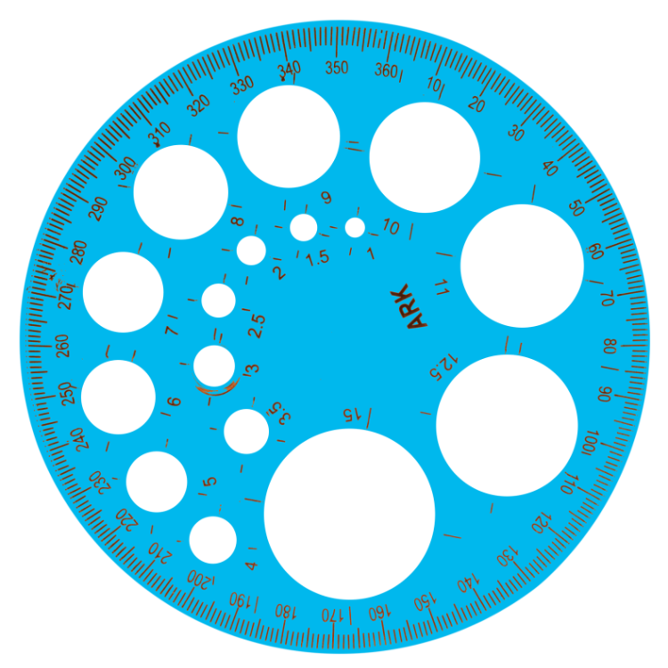 ARK 070 ŞABLON DAİRE 24LÜ *30