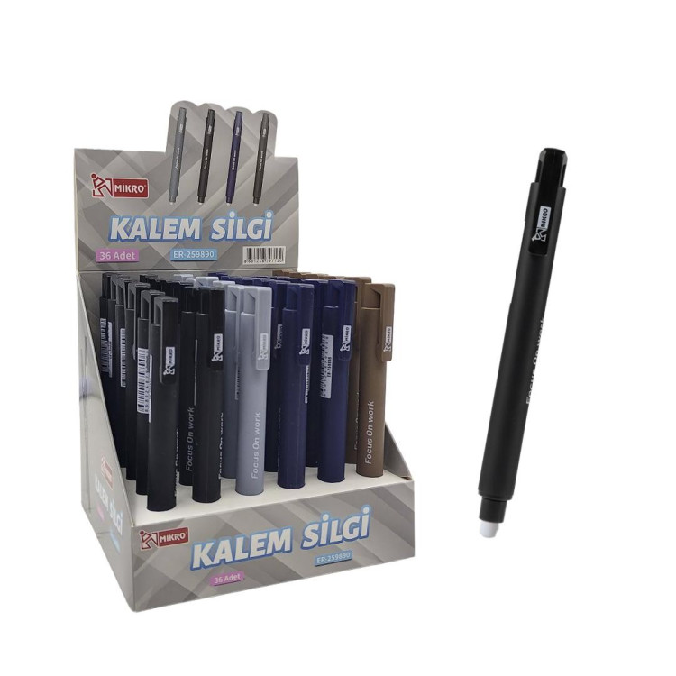 MİKRO ER-259890 TPE KALEM TİPİ SİLGİ OFİS 36LI