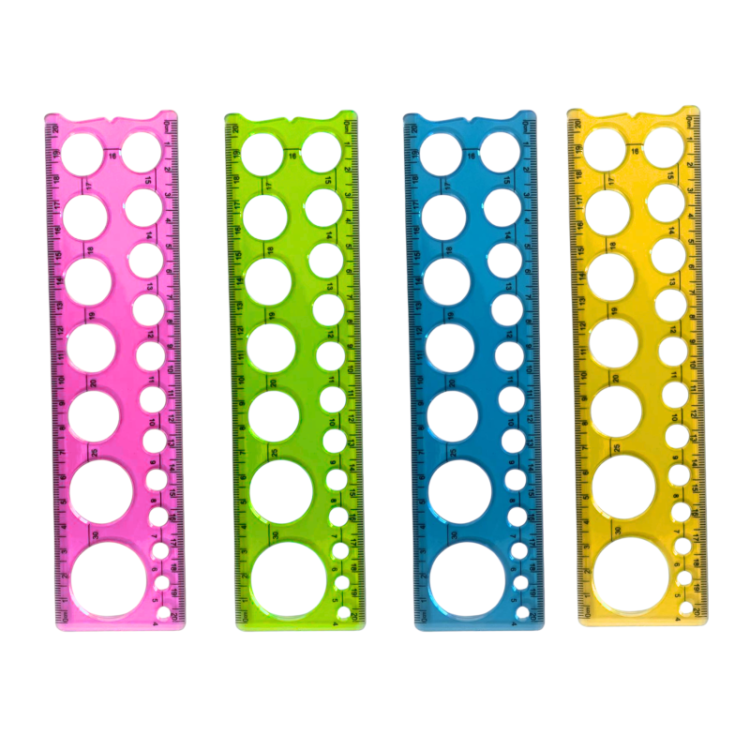 EMİN EM917 DAİRE ŞABLON CETVEL 200'LÜ *2400