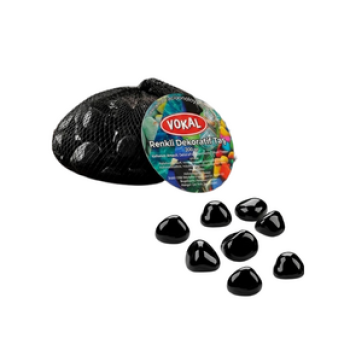 VAGON 5319 DEKORATIF TAŞ-CAKIL SIYAH(200GR) VAGON 5319 DEKORATIF TAŞ-CAKIL SIYAH(200GR)
