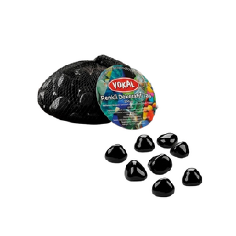 VAGON 5319 DEKORATIF TAŞ-CAKIL SIYAH(200GR)
