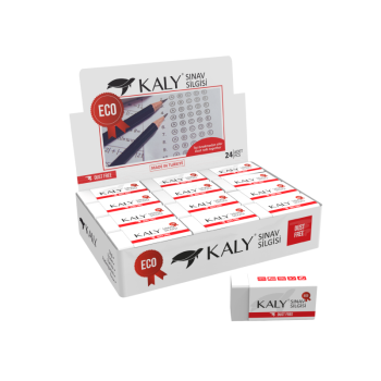 KALY ART.597 BEYAZ SINAV SİLGİSİ 24'LÜ