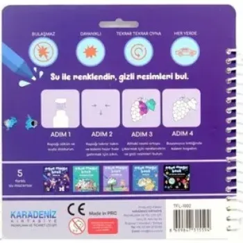 LİNO AQUA MAGİC BOOK OYUNLAR SİHİRLİ BOYAMA KİTABI