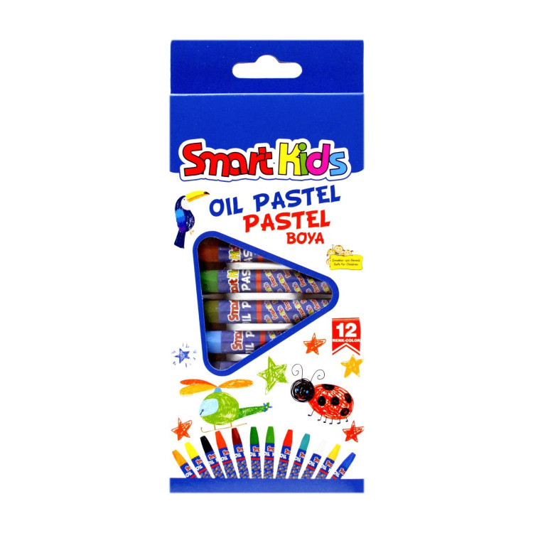 SMART KİDS 3557 PASTEL BOYA 12 RENK *144
