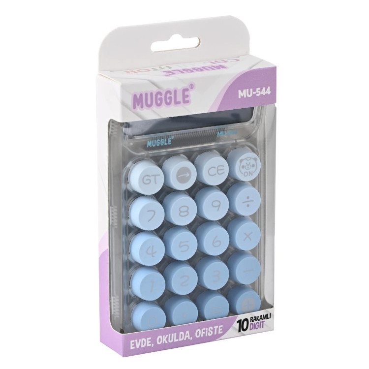 MU-544 10 YUMUŞAK TUŞLU HESAP MAKİNESİ
