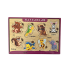 AHŞAP PUZZLE HAYVANLAR HEDİYELİ DERGİ