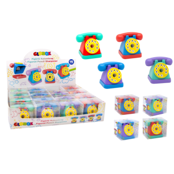 GLOBOX 4058 KALEMTIRAŞ RETRO TELEFON 16'LI