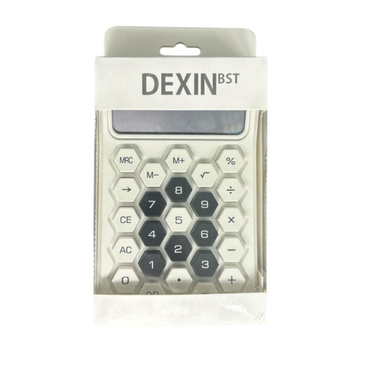 DEXIN MDX-801 RENKLİ HESAP MAKİNESİ*120