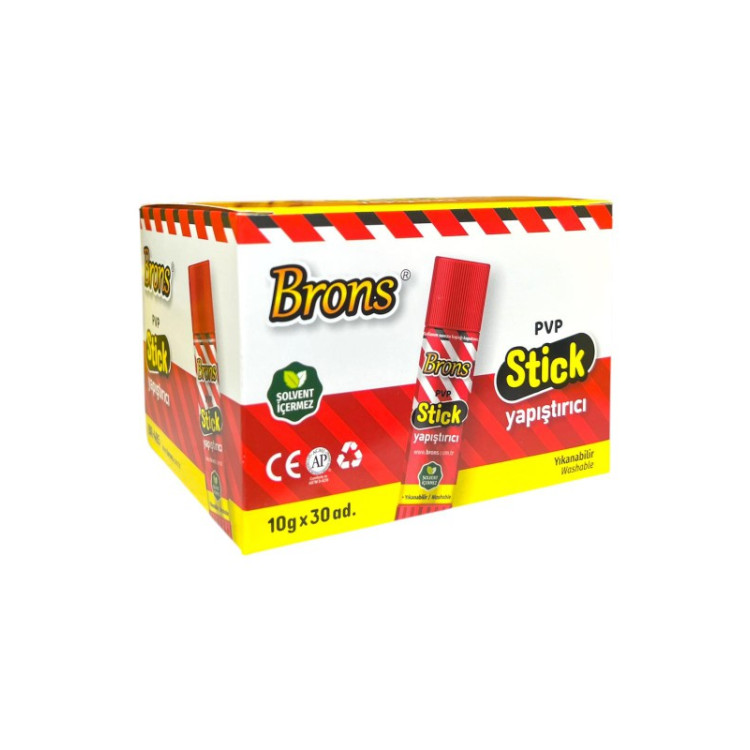 BRONS BR-485 STİCK YAPIŞTIRICI 10GR 30LU