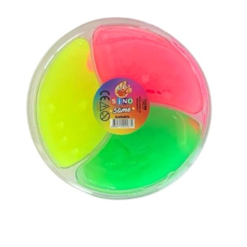 SİNO SLMS 0032 3'LÜ MİX NEON SLİME 14'LÜ PAKET 300 GR.