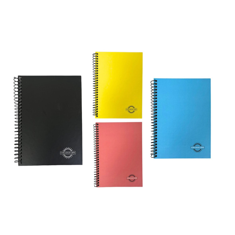 SİNGLE COLOR 17X24 SP.ÇİZGİLİ SERT KAPAK DEFTER 100 YP >