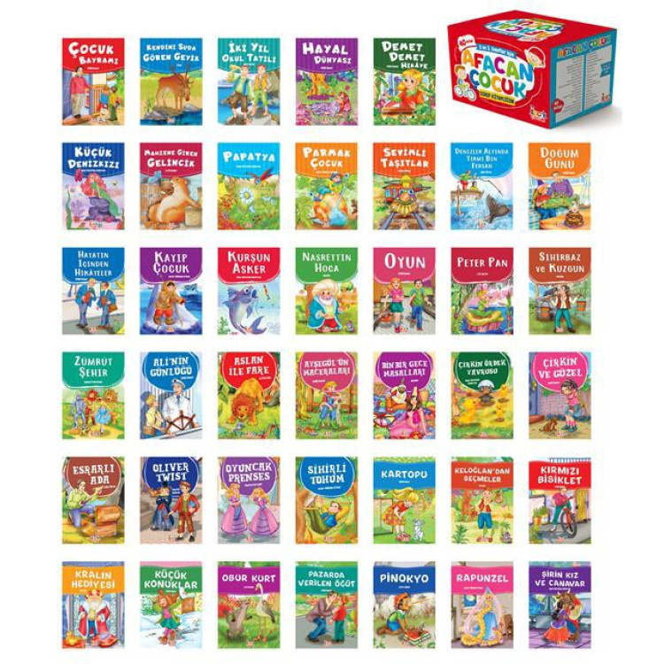 AFACAN ÇOCUK KİTAPLIĞI ( 40 KİTAP ) /BICIRIK