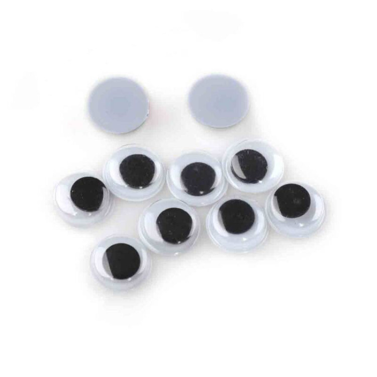 KUPON KOG-302 OYNAR GÖZ SİYAH 10MM 12Lİ *48