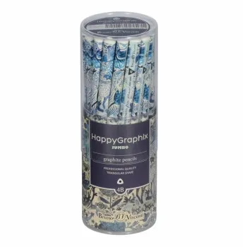 HAPPY GRAPHİX 21-0062-35 JUMBO KURŞUN KALEM 4B 3,5MM MASAL 30'LU PAKET HAPPY GRAPHİX 21-0062-35 JUMBO KURŞUN KALEM 4B 3,5MM MASAL 30'LU PAKET