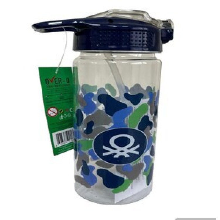 202001 BENETTON DESENLİ MATARA 600 ML*80 ^