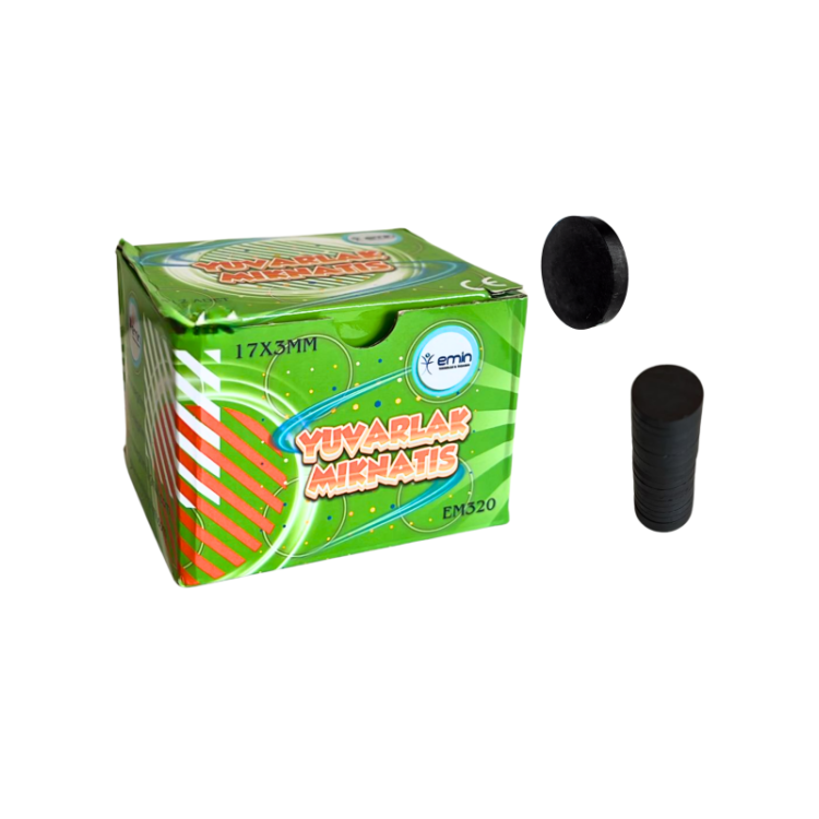 EMİN EM320 YUVARLAK MIKNATIS 512Lİ
