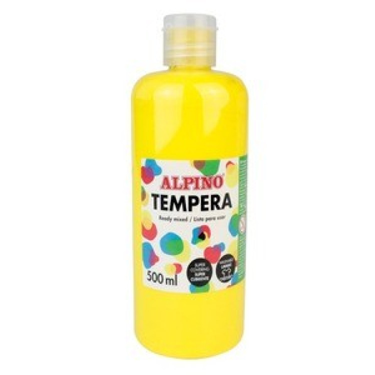 ALPINO DM-030180 TEMPERA SULU BOYA 500ML-SARI