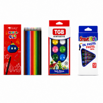 SET-2 3'LÜ BOYA SETİ