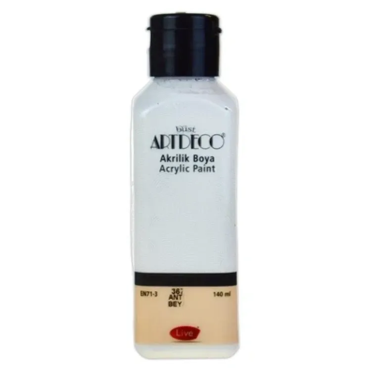 ARTDECO 3671 AKRİLİK BOYA 140ML ANTİK BEYAZ*144