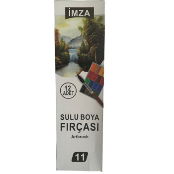 İMZA SULUBOYA FIRÇASI NO:11 12'Lİ İMZA SULUBOYA FIRÇASI NO:11 12'Lİ