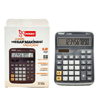 MİKRO CL-9489 DİGİTAL HESAP MAKİNESİ (12DİGİT) MİKRO CL-9489 DİGİTAL HESAP MAKİNESİ (12DİGİT)
