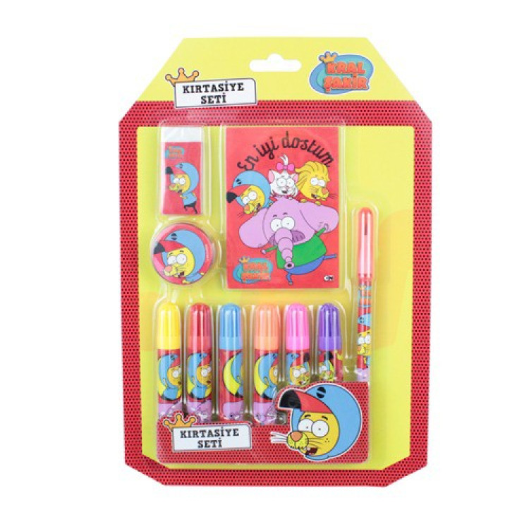 KRAL ŞAKİR KS-3626 KIRTASİYE SETİ ^