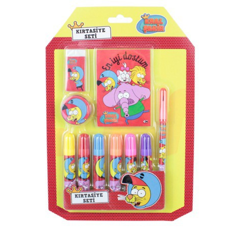 KRAL ŞAKİR KS-3626 KIRTASİYE SETİ ^