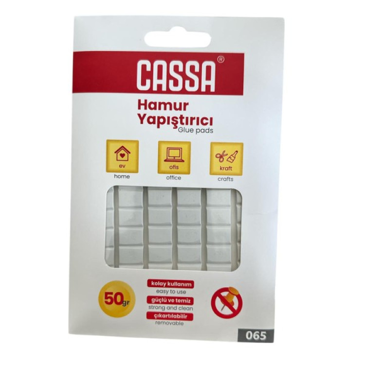 CASSA 065 HAMUR YAPIŞTIRICI TACK-İT BEYAZ YAPIŞTIRICI 12Lİ *12