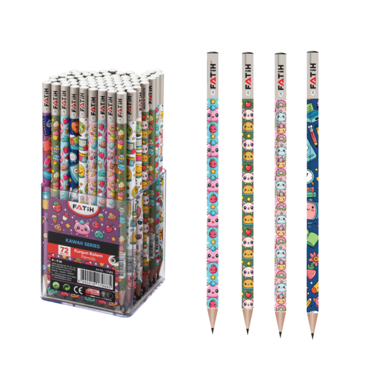 FATİH 17987 KAWAİİ KURŞUN KALEM 72Lİ