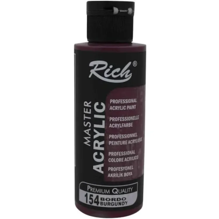 RİCH MASTER 2920 AKRİLİK BOYA BORDO 120CC