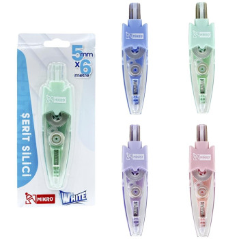 MİKRO MS-6294 5MMx6MT ŞERİT SİLİCİ 12'Lİ