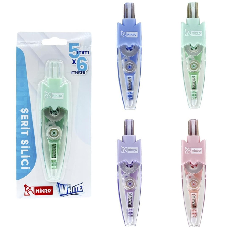 MİKRO MS-6294 5MMx6MT ŞERİT SİLİCİ 12'Lİ