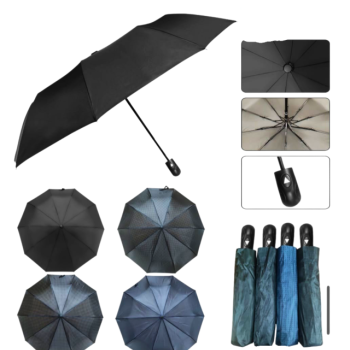 MARLUX MAR-9113M POLYESTER YARIM OTOMATİK ŞEMSİYE*60