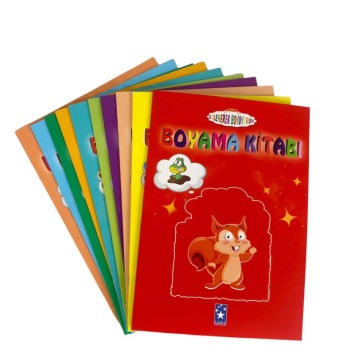 EĞLENEREK BOYUYORUM YILDIZ BOYAMA KİTABI 10'LU*30