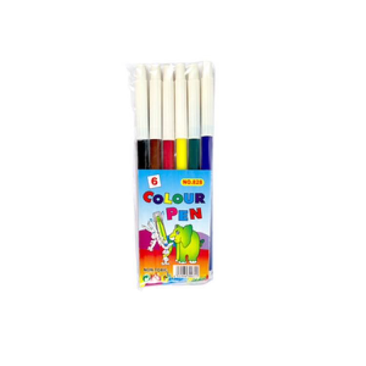 EMİN EM5055 COLOR PEN KEÇELİ KALEM 6 RENK 24'LÜ