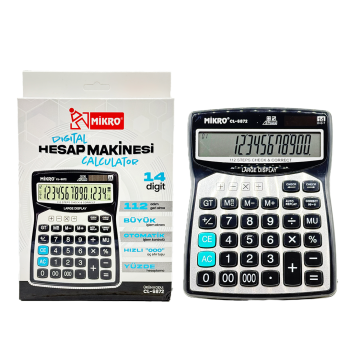 MİKRO CL-6872 DİGİTAL HESAP MAKİNESİ