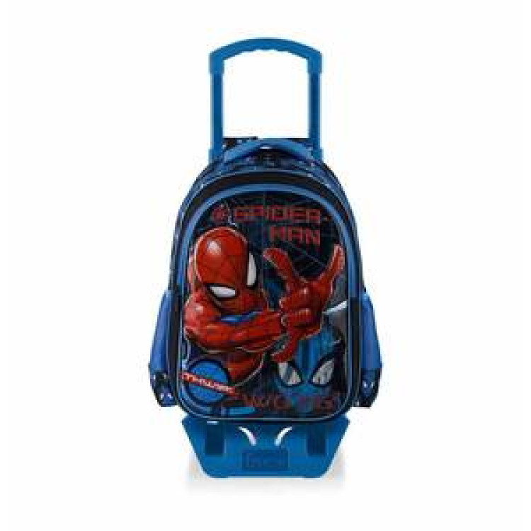 SPIDERMAN ÇEKÇEKLİ İLKOKUL ÇANTASI SALTO TECH W2 ^