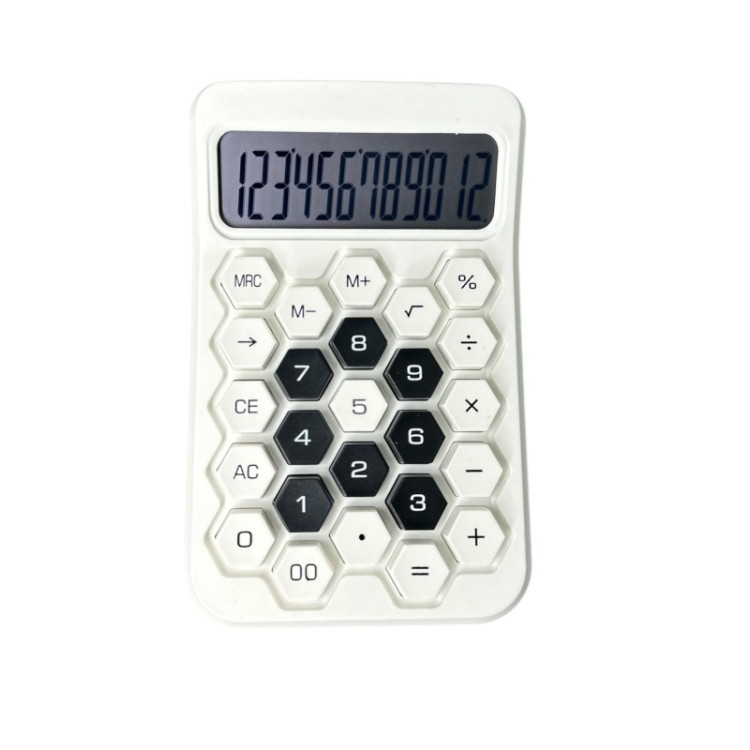 DEXIN MDX-801 RENKLİ HESAP MAKİNESİ*120