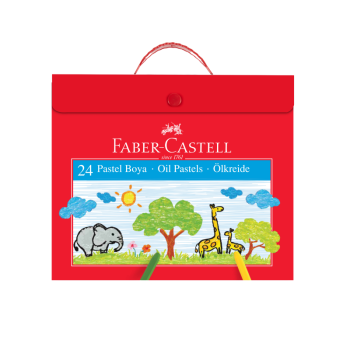 FABER CASTELL ÇANTALI PASTEL BOYA 24 RENK *36 FABER CASTELL ÇANTALI PASTEL BOYA 24 RENK *36