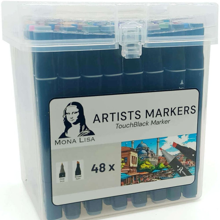 MONA LİSA TOUCHBLACK MARKER 48Lİ