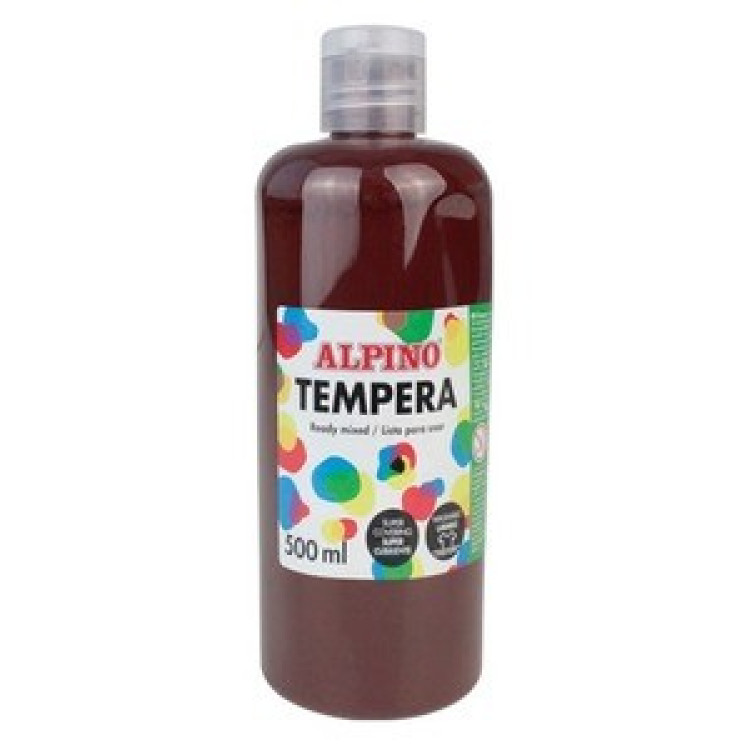 ALPINO DM-030180 TEMPERA SULU BOYA 500ML-KAHVERENGİ
