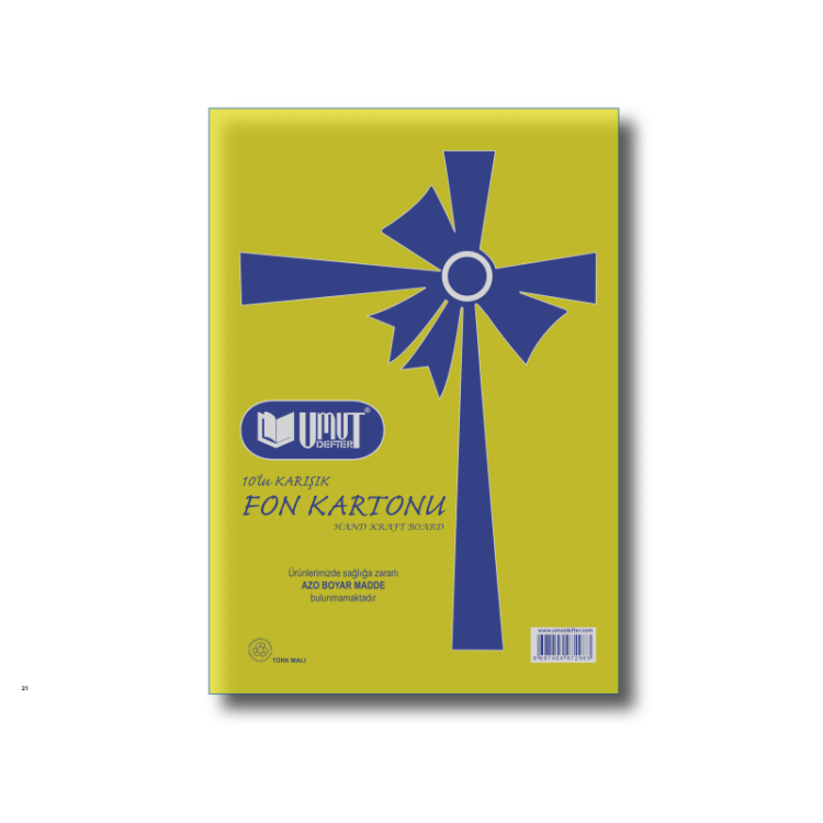 UMUT 35*50 10LU FON KARTONU POŞETLİ*100